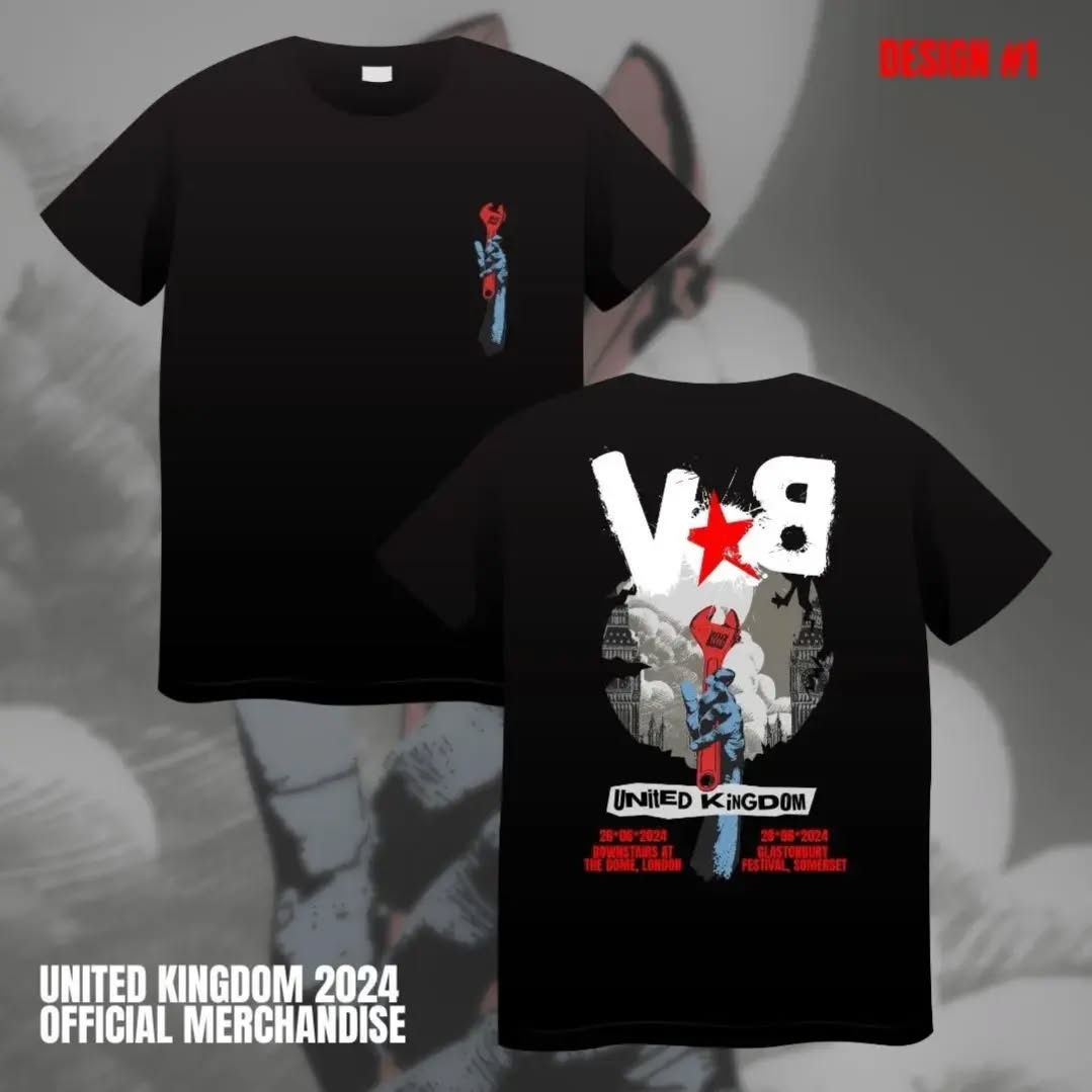 T-SHIRT UK TOUR DATE